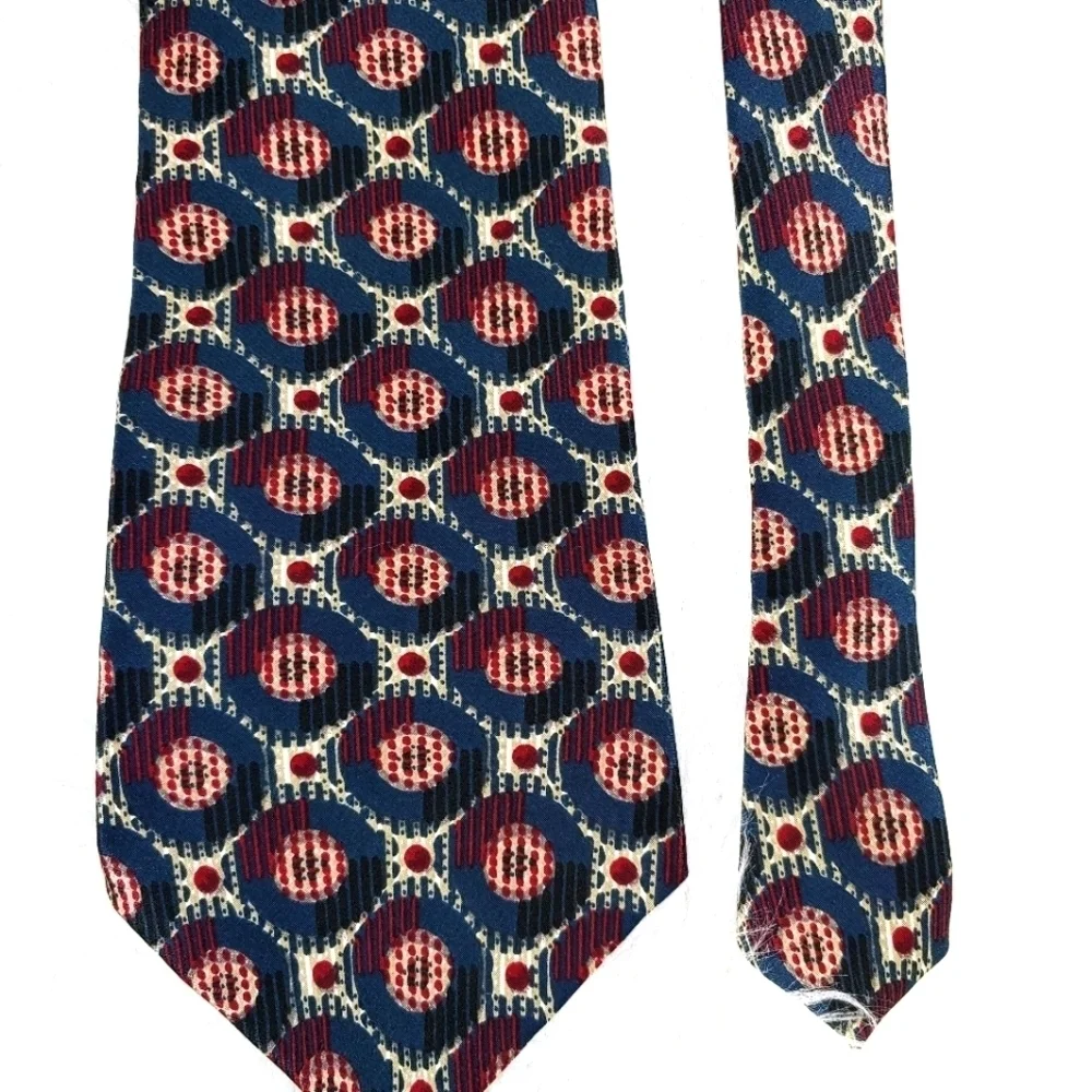 Vintage 90s Silk Evan Picone Tie 59